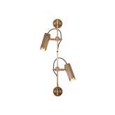 J. Adams & Co. Spot | Wall Rail - Double Head - Antqiue Brass