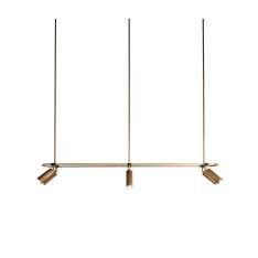 J. Adams & Co. Spot | Pendant - 6 spots - 1400mm - Antique Brass