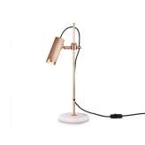 J. Adams & Co. Spot | Desk Light - Antique Brass & White Alabaster base