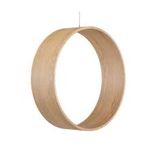 Iwona Kosicka Design Circleswing N.3 Wooden Hanging Chair Swing Seat - Natural Oak⎥outdoor