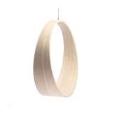 Iwona Kosicka Design Circleswing N.2 Wooden Hanging Chair Swing Seat - Little White Oak⎥indoor