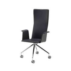 Isku Duo | conference chair with armrests, high