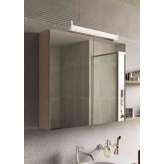 Inda WeeklyMirror cabinet with 2 mirror doors internal/external H70 cm, 2 shelves