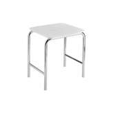 Inda Stool with ABS seat, brass structure