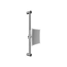 Inda My mirror Wall-mounted magnifying mirror on slide rail bar