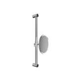 Inda My mirror Wall-mounted magnifying mirror on slide rail bar