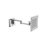 Inda My mirror Wall magnifying mirror with double jointed arm. Touch switch on. Dimmable light color. Direct connection to the m