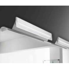 Inda Lamp with plexiglass diffuser. Chrome-plated finishing
