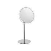 Inda Hotellerie Free-standing magnifying mirror, 20 cm Ø mirror