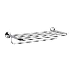 Inda Hotellerie Bath towel rack with towel holder, center distance 60 cm