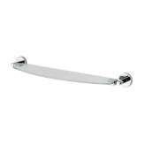 Inda Forum Tempered satined crystal shelf, 6 mm glass, with brackets