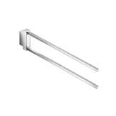 Inda Divo Double swing arm towel holder