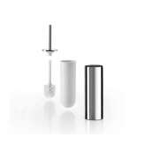 Inda Colorella Wall-mounted / free-standing toilet brush holder, white spare brush included