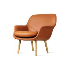 ICONS OF DENMARK Smile Lounge Low Back Wood Base