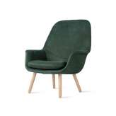 ICONS OF DENMARK Smile Lounge High Back Wood Base