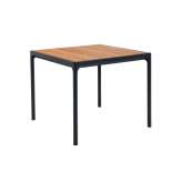 HOUE FOUR | Dining table 90x90 Black frame