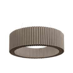 Hey-Sign Ceiling object Wave with luminaire