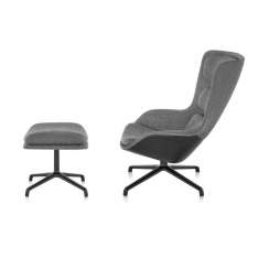 Herman Miller Striad Lounge Chair and Ottoman