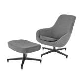 Herman Miller Saiba Lounge Chair and Ottoman