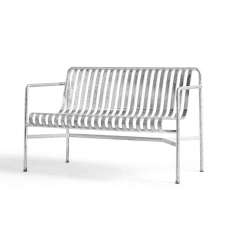 Hay Palissade Dining Bench Hot Galvanised
