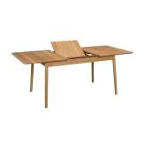 Hans K ZigZag table rect bf 140(53)x90cm oak oiled