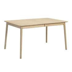 Hans K ZigZag table rect 140(53)x90cm ash blonde