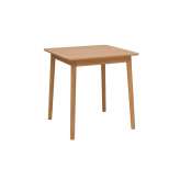 Hans K ZigZag table 75x75cm oiled oak