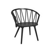Hans K ZigZag lounge chair ash black