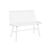 Hans K ZigZag bench white