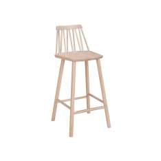 Hans K ZigZag barchair 63cm ash blonde