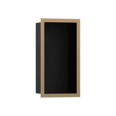 Hansgrohe hansgrohe XtraStoris Individual Wall niche Matt Black with design frame 30 x 15 x 10 cm
