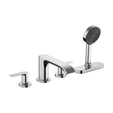 Hansgrohe hansgrohe Vivenis 4-hole rim mounted bath mixer with sBox