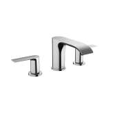 Hansgrohe hansgrohe Vivenis 3-hole basin mixer 90 with pop-up waste set
