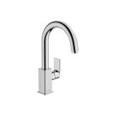 Hansgrohe hansgrohe Vernis Shape Single lever basin mixer with swivel spout and pop-up waste set