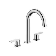 Hansgrohe hansgrohe Vernis Blend 3-hole basin mixer with pop-up waste set