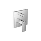 Hansgrohe hansgrohe Vernis Shape Single lever bath mixer for concealed installation with integrated security combination accordi