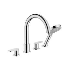 Hansgrohe hansgrohe Vernis Blend 4-hole rim mounted bath mixer