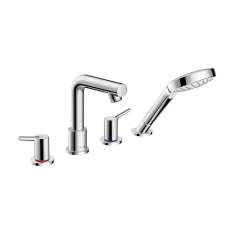 Hansgrohe hansgrohe Talis S 4-hole rim mounted bath mixer
