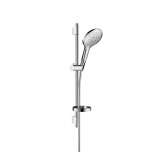 Hansgrohe hansgrohe Raindance Select S 150 3jet hand shower/ Unica'S Puro wall bar 0.65 m set