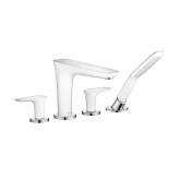Hansgrohe hansgrohe 4-hole rim mounted bath mixer