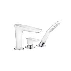 Hansgrohe hansgrohe 3-hole rim mounted single lever bath mixer