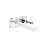 Hansgrohe hansgrohe Single lever basin mixer for concealed installation with spout 165 mm wall-mounted
