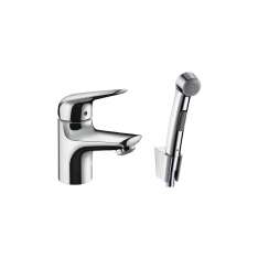 Hansgrohe hansgrohe Novus Bidette 1jet hand shower / single lever 70 basin mixer set 1.60m