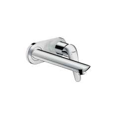 Hansgrohe hansgrohe Novus Single lever basin mixer for concealed installation with spout 195 mm wall-mounted