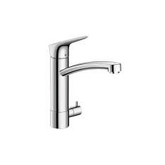Hansgrohe hansgrohe Logis Single lever kitchen mixer 220 with device shut-off valve