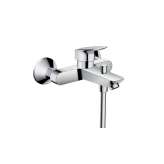 Hansgrohe hansgrohe Logis Single lever bath mixer for exposed installation with centre distance 153 mm