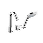 Hansgrohe hansgrohe Logis 3-hole rim mounted single lever bath mixer