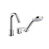 Hansgrohe hansgrohe Logis 3-hole rim mounted single lever bath mixer