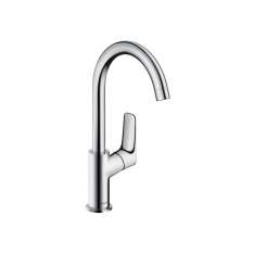 Hansgrohe hansgrohe Logis Single lever basin mixer 210 with swivel spout with 120° range without waste set