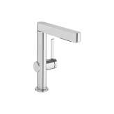 Hansgrohe hansgrohe Finoris Single lever basin mixer 230 with pull-out spray, 2jet and push-open waste set